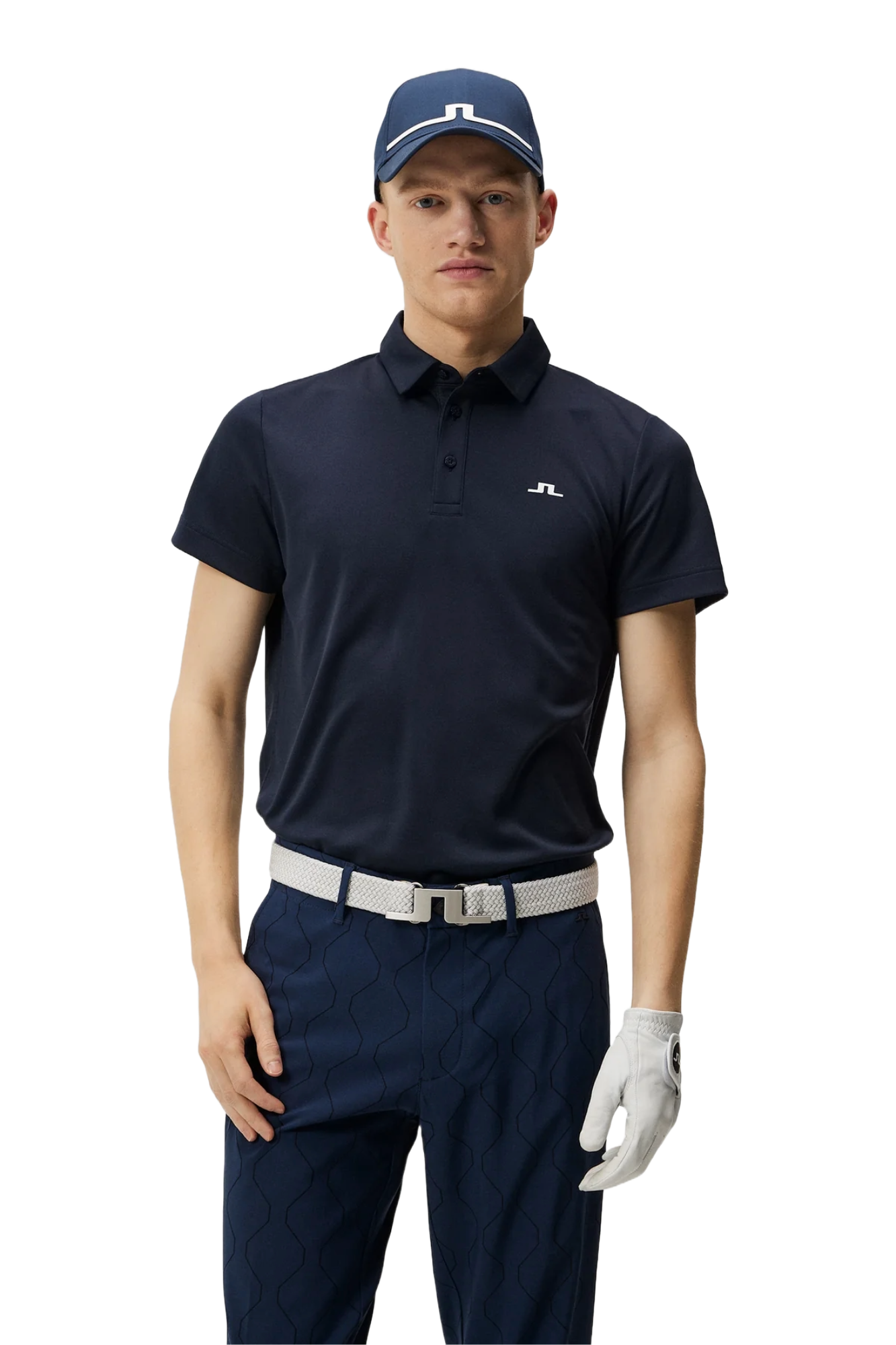 J.Lindeberg Men's Peat Regular Polo, golf polo, men's golf apparel, breathable polo shirt, moisture-wicking fabric, classic fit polo, stylish golf wear, golf clothing, casual wear, Swiss Sports Haus, West Vancouver golf shop, golf shirt, high-quality polo, J.Lindeberg polo, men's fashion.