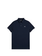 J.Lindeberg Men's Peat Regular Polo, golf polo, men's golf apparel, breathable polo shirt, moisture-wicking fabric, classic fit polo, stylish golf wear, golf clothing, casual wear, Swiss Sports Haus, West Vancouver golf shop, golf shirt, high-quality polo, J.Lindeberg polo, men's fashion.