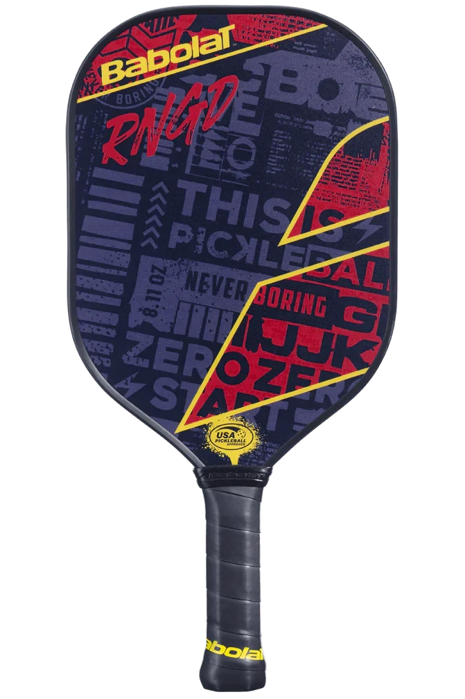 Babolat RNGD Paddle, paddle tennis, high-performance paddle, Babolat sports equipment, durable paddle, advanced paddle tennis gear, Babolat RNGD, paddle for tennis, lightweight paddle, precision paddle, paddle tennis equipment, Swiss Sports Haus, West Vancouver sports shop.