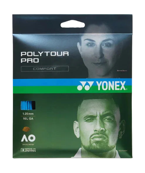 YONEX POLYTOUR PRO 125/16L STRING SET – SWISS SPORT HAUS