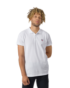 Rossignol Men's Logo Polo, golf polo, casual wear, breathable polo shirt, high-quality polo, Rossignol logo, stylish golf wear, comfortable polo shirt, men's golf apparel, polo shirt for golf, Swiss Sports Haus, West Vancouver golf shop.