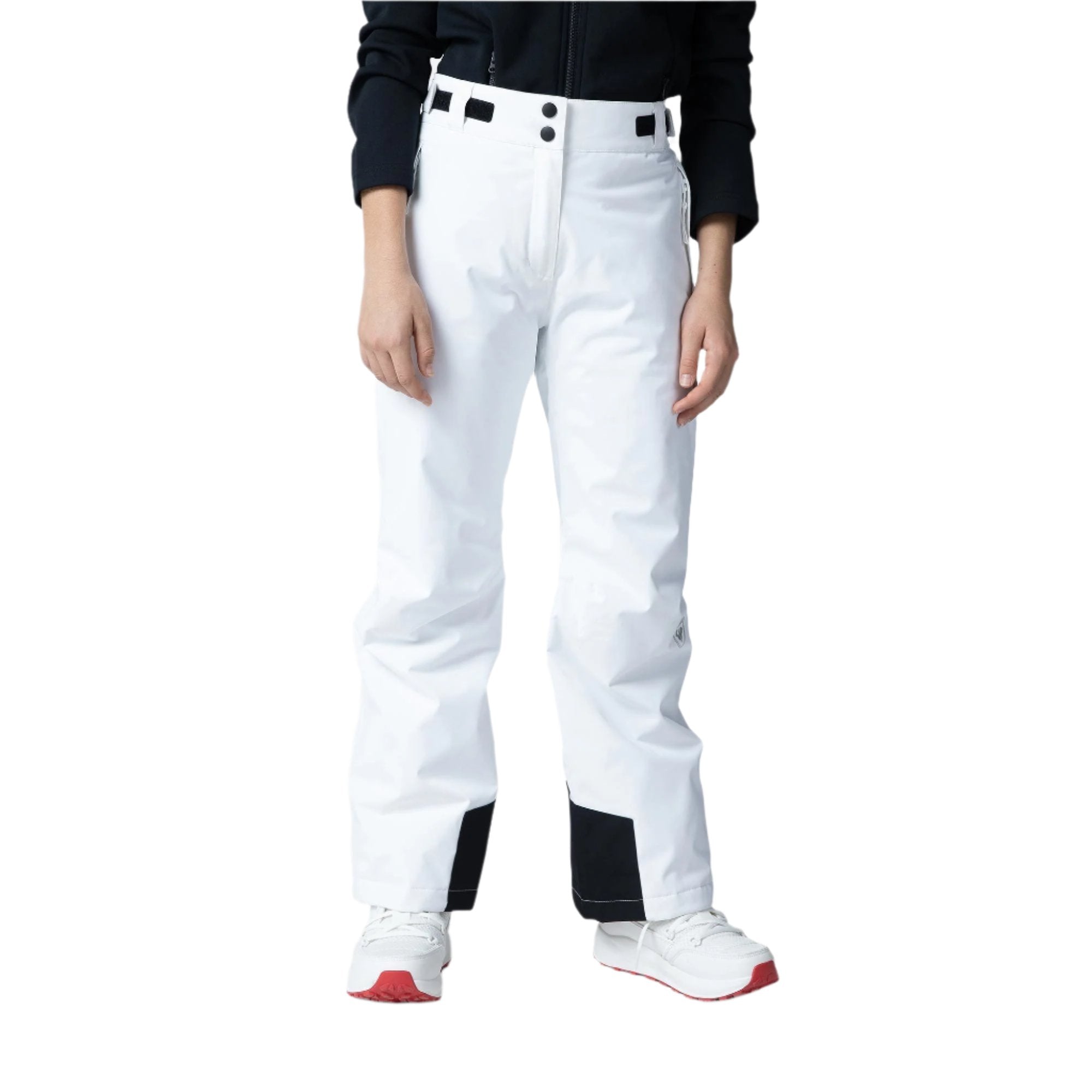 Rossignol Girls Ski Pants, kids' ski pants, girls' winter pants, insulated ski pants, waterproof ski pants, Rossignol ski clothing, children’s ski gear, youth ski apparel, durable ski pants for girls, snow pants for kids, Swiss Sports Haus, West Vancouver ski shop.