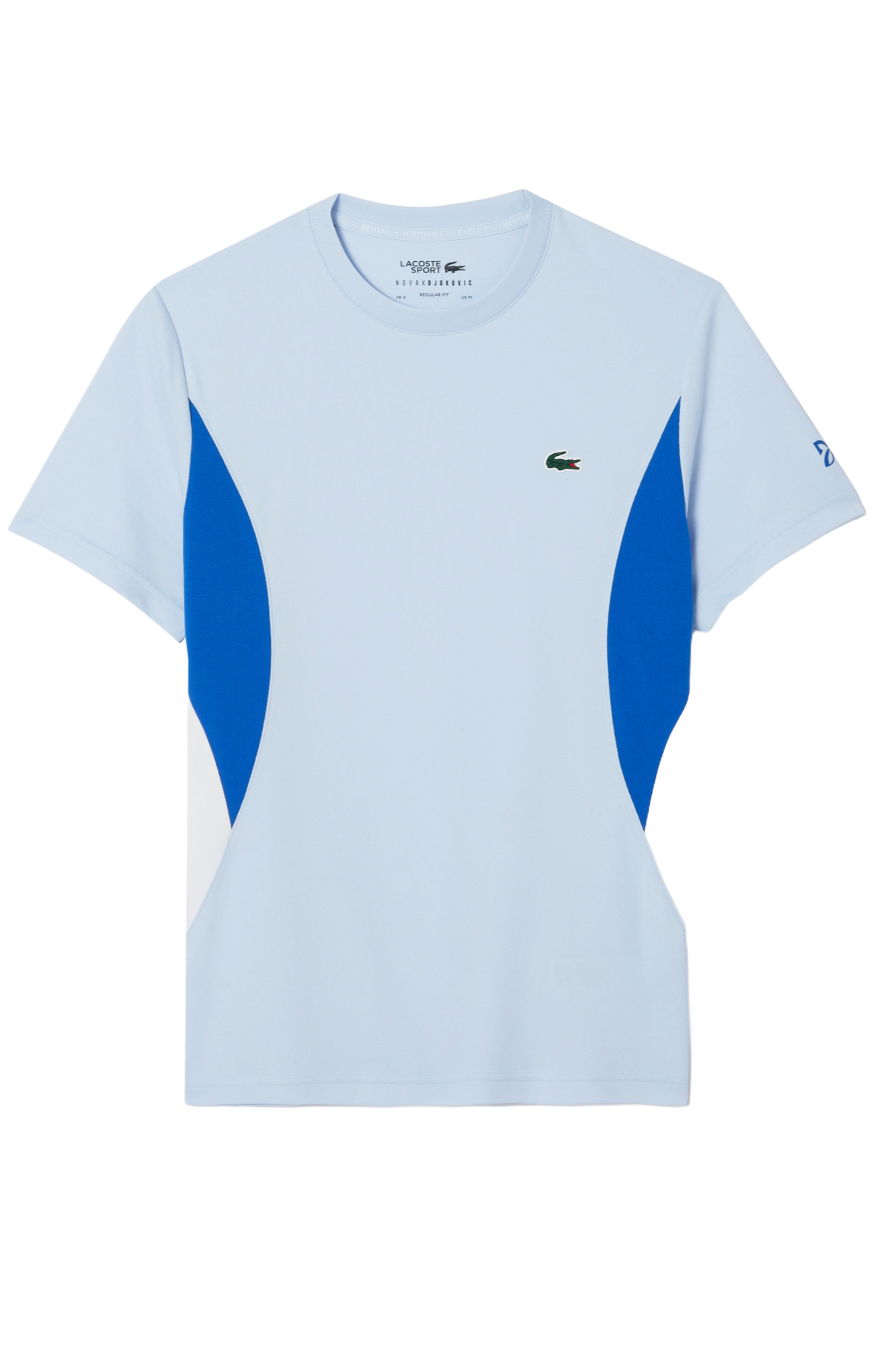 Lacoste Men’s Tennis x Novak Djokovic T-Shirt, tennis clothing, men’s tennis wear, Lacoste t-shirt, Novak Djokovic apparel, breathable tennis shirt, classic design t-shirt, comfortable fit, tennis gear, sportswear, Swiss Sports Haus, West Vancouver sports shop.