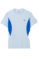 Lacoste Men’s Tennis x Novak Djokovic T-Shirt, tennis clothing, men’s tennis wear, Lacoste t-shirt, Novak Djokovic apparel, breathable tennis shirt, classic design t-shirt, comfortable fit, tennis gear, sportswear, Swiss Sports Haus, West Vancouver sports shop.