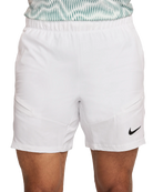 Nike Tennis Men’s Dri-FIT Advantage 7" Short, tennis shorts, men’s tennis apparel, Dri-FIT technology, breathable tennis shorts, lightweight shorts, 7" inseam, elastic waistband, adjustable fit, tennis gear, tennis clothing, athletic shorts, Swiss Sports Haus, West Vancouver tennis shop.