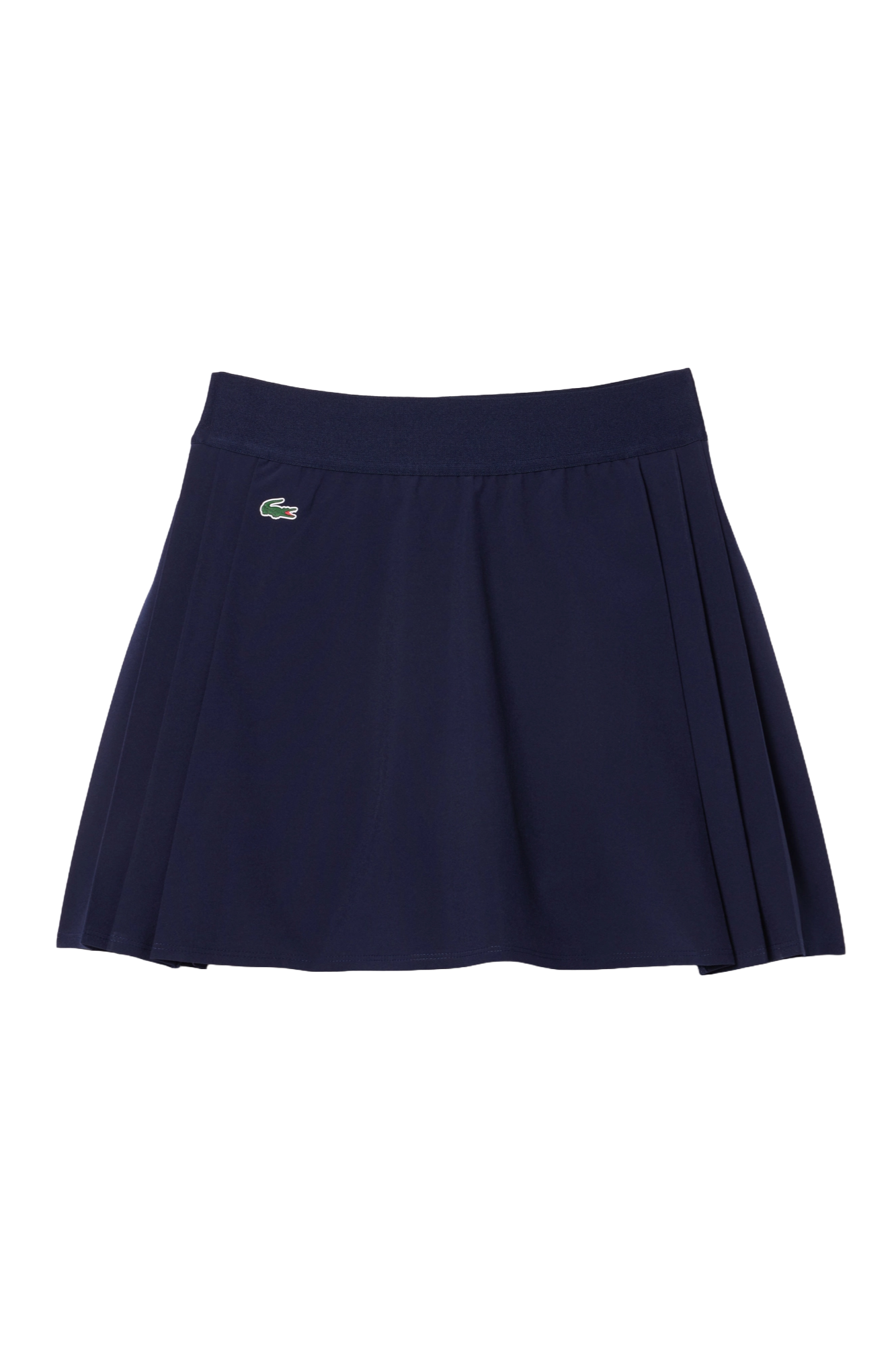 Lacoste Women's Sport Ultra-Dry Golf Skirt, women's golf skirt, Ultra-Dry fabric, moisture-wicking golf skirt, women's tennis skirt, Lacoste tennis skirt, breathable golf skirt, stylish golf apparel, comfortable golf wear, performance golf skirt, tennis gear, golf gear, women's sports apparel, Swiss Sports Haus, West Vancouver sports shop.