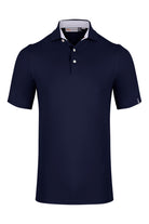 KJUS Men's Soren S/S Golf Polo, golf clothing, summer golf polo, KJUS golf apparel, short-sleeve golf polo, performance golf shirt, moisture-wicking polo, breathable golf wear, stylish golf polo, golf gear, golf outfit, Swiss Sports Haus, West Vancouver golf shop.