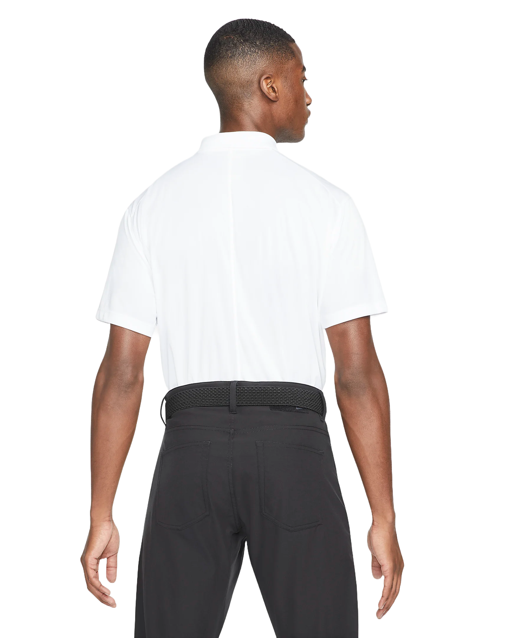 Nike Golf Men’s Dri-FIT Victory Polo, golf polo shirt, tennis polo shirt, Dri-FIT technology, moisture-wicking polo, classic polo design, ribbed collar, three-button placket, modern fit, golf apparel, tennis apparel, sportswear, Swiss Sports Haus, West Vancouver sports shop.