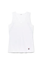 FILA Women's Essentials Full Coverage Tank, women's athletic tank, full coverage tank top, tennis tank, moisture-wicking fabric, sports apparel, comfortable fit, athletic wear, tennis gear, workout tank, fitness clothing, tennis apparel, Swiss Sports Haus, West Vancouver tennis shop.