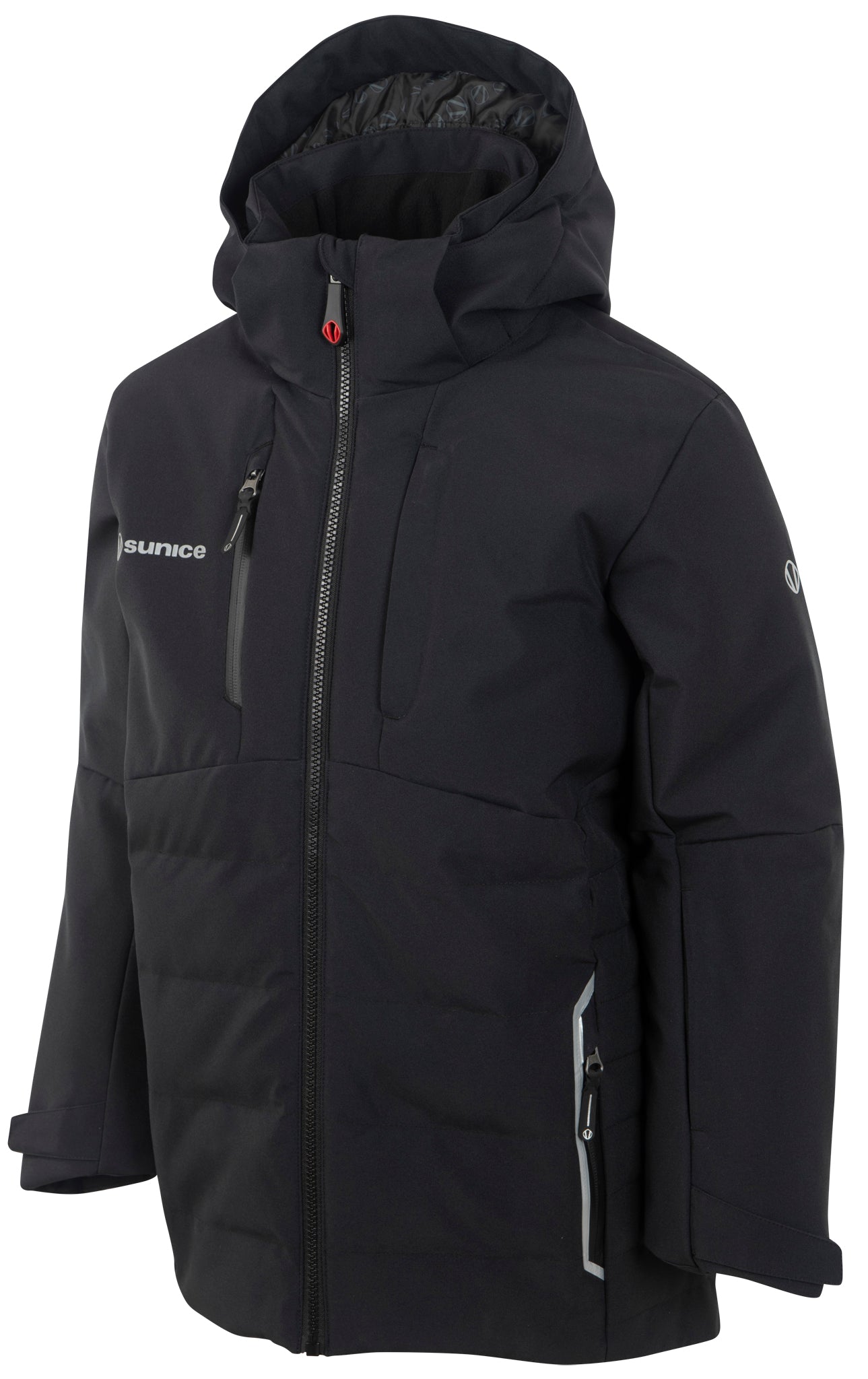 Sunice William Jacket, men’s ski jacket, winter sports jacket, high-performance ski jacket, waterproof ski jacket, insulated ski jacket, Sunice ski gear, stylish winter jacket, skiing apparel, Swiss Sports Haus, West Vancouver ski shop.