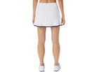 ASICS Women's Court Tennis Skort, tennis skort, women’s tennis apparel, moisture-wicking skort, comfortable tennis skort, stylish tennis skort, built-in shorts, sporty skort, tennis gear, tennis outfit, Swiss Sports Haus, West Vancouver sports store.