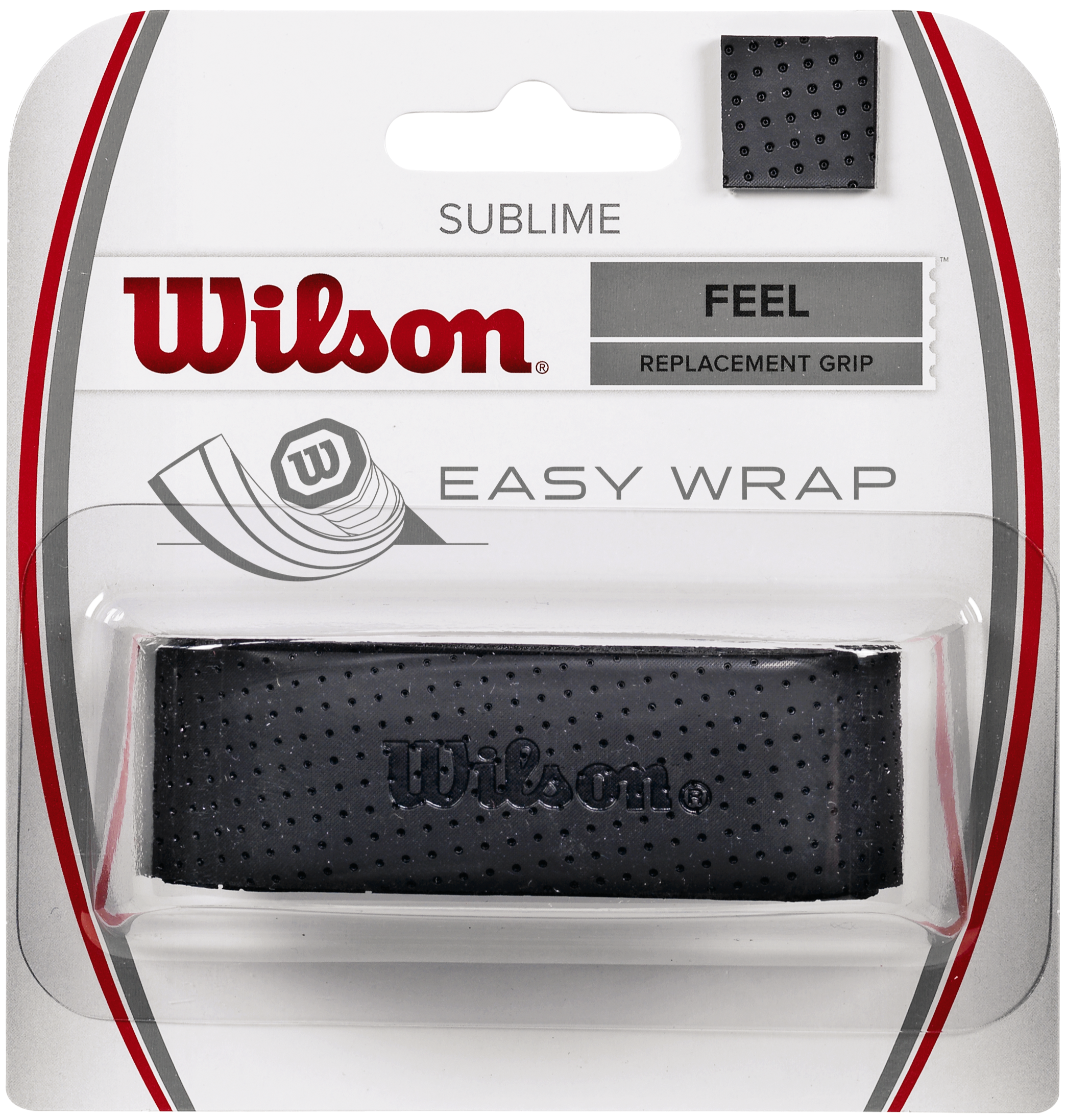 Wilson Sublime Grip, tennis grip, high-performance tennis grip, comfortable tennis grip, Wilson tennis accessories, moisture-wicking grip, tennis racket grip, grip replacement, Swiss Sports Haus, West Vancouver tennis shop.