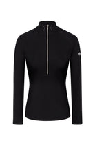 Descente Women’s Sylvia T-Neck, women’s ski turtleneck, winter sports apparel, fitted turtleneck, moisture-wicking fabric, insulated turtleneck, women’s base layer, ski clothing, comfortable winter wear, Swiss Sports Haus, West Vancouver ski shop.