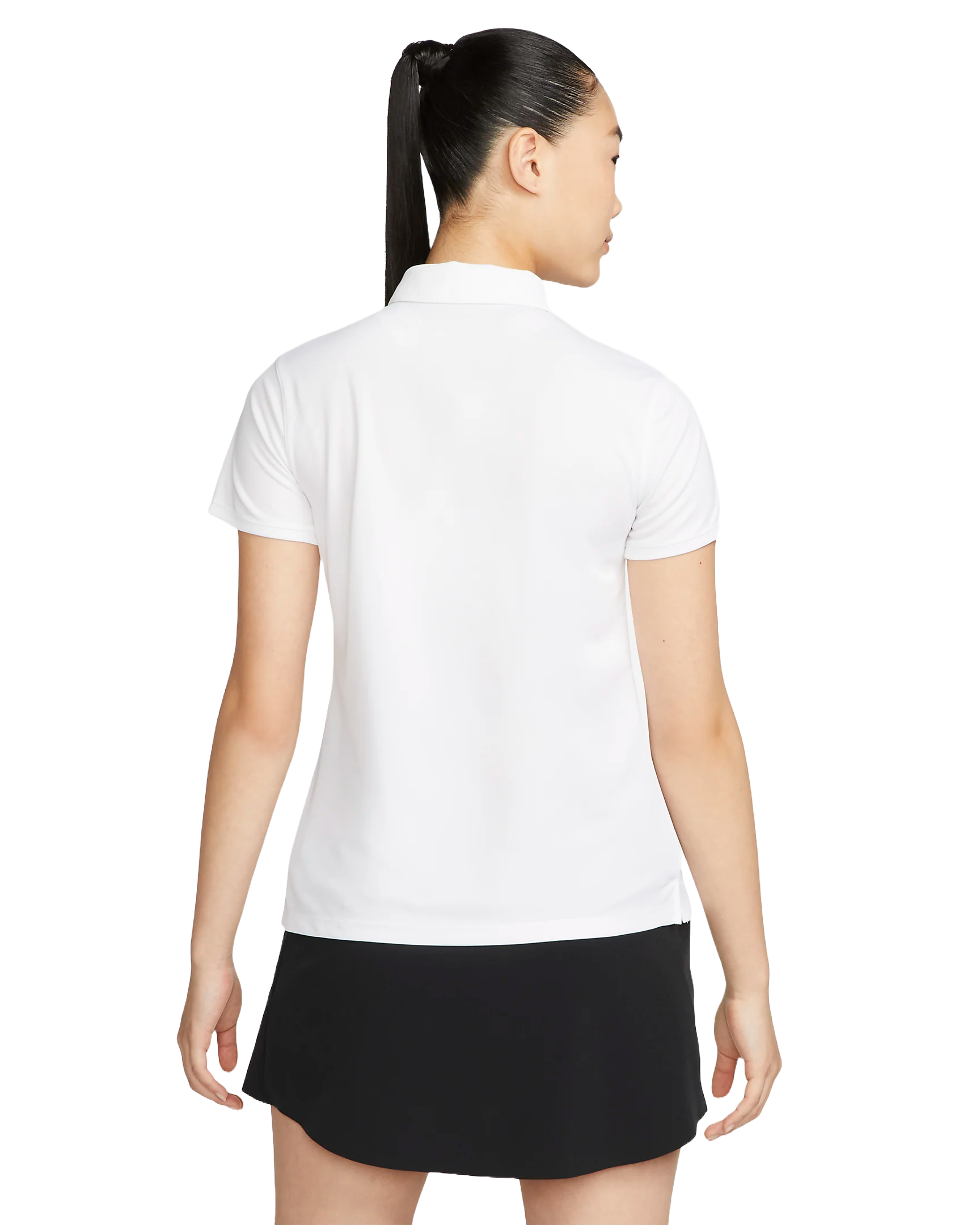 Nike Golf Women's Dri-FIT Victory Polo, golf clothing, tennis apparel, moisture-wicking polo, lightweight polo, breathable polo, classic collar, women's golf polo, women's tennis polo, Dri-FIT fabric, stylish golf polo, comfortable tennis wear, Swiss Sports Haus, West Vancouver sports shop.