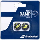 Babolat Aero Dampener 2 Pack, vibration dampeners, tennis accessories, high-performance dampeners, racket vibration control, tennis racket accessories, comfortable tennis gear, Swiss Sports Haus, West Vancouver sports shop.