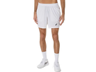 ASICS Court 7-inch Tennis Shorts featuring lightweight performance fabric, side pockets, moisture management, and an athletic fit.