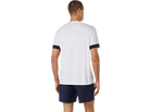 ASICS Court Short Sleeve Tennis Top featuring lightweight performance fabric, breathable comfort, and an athletic fit for tennis.