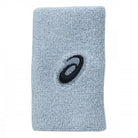 ASICS Tennis Wrist Band Pair Long featuring soft absorbent fabric, extended coverage, and a comfortable stretch fit for tennis.
