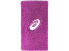 ASICS Tennis Wrist Band Pair Long featuring soft absorbent fabric, extended coverage, and a comfortable stretch fit for tennis.