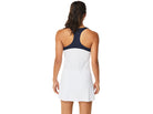 ASICS Women's Court Tennis Dress featuring lightweight performance fabric, moisture-wicking technology, and a flattering athletic fit.