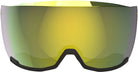 Atomic Visor ID HD Spare Lens, ski helmet lens, high-definition ski lens, spare lens for Atomic helmets, advanced optics lens, durable ski lens, improved visibility, ski safety gear, winter sports accessories, ski shop, Swiss Sports Haus, West Vancouver ski shop.