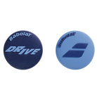 A pair of Babolat Drive Dampeners, designed to be placed on a tennis racket to reduce elbow strain.