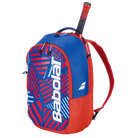 Babolat Kids Backpack featuring dedicated racquet storage, multiple compartments, lightweight construction, and a kid-friendly design.