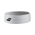 Babolat Logo Headband featuring soft absorbent fabric, a comfortable stretch fit, moisture management, and logo detailing.