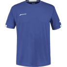 Babolat Men's Play Crew Neck Tennis Tee featuring lightweight performance fabric, moisture-wicking technology, and an athletic fit for tennis.