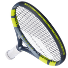Babolat Pure Aero 100 Lite Gen 9 high-performance spin tennis racket in grey/green