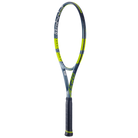 Babolat Pure Aero 98 Gen 9 high-performance spin tennis racket in grey/green