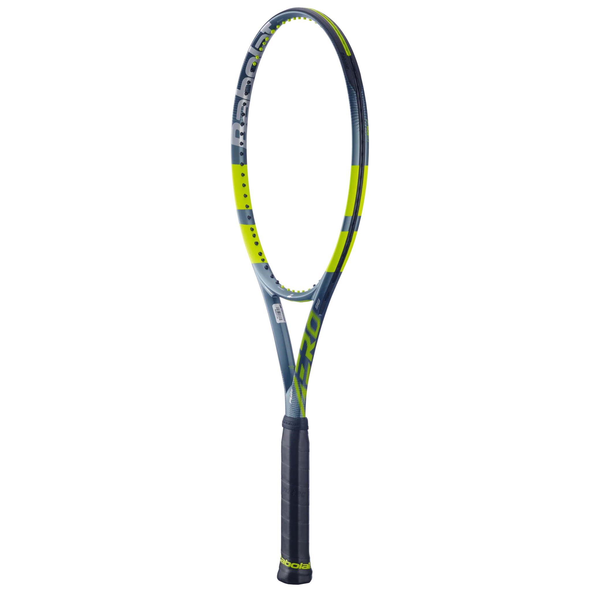 Babolat Pure Aero 98 Gen 9 high-performance spin tennis racket in grey/green