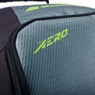 Babolat Pure Aero Backpack featuring dedicated racquet storage, multiple compartments, padded shoulder straps, and Pure Aero-inspired styling.