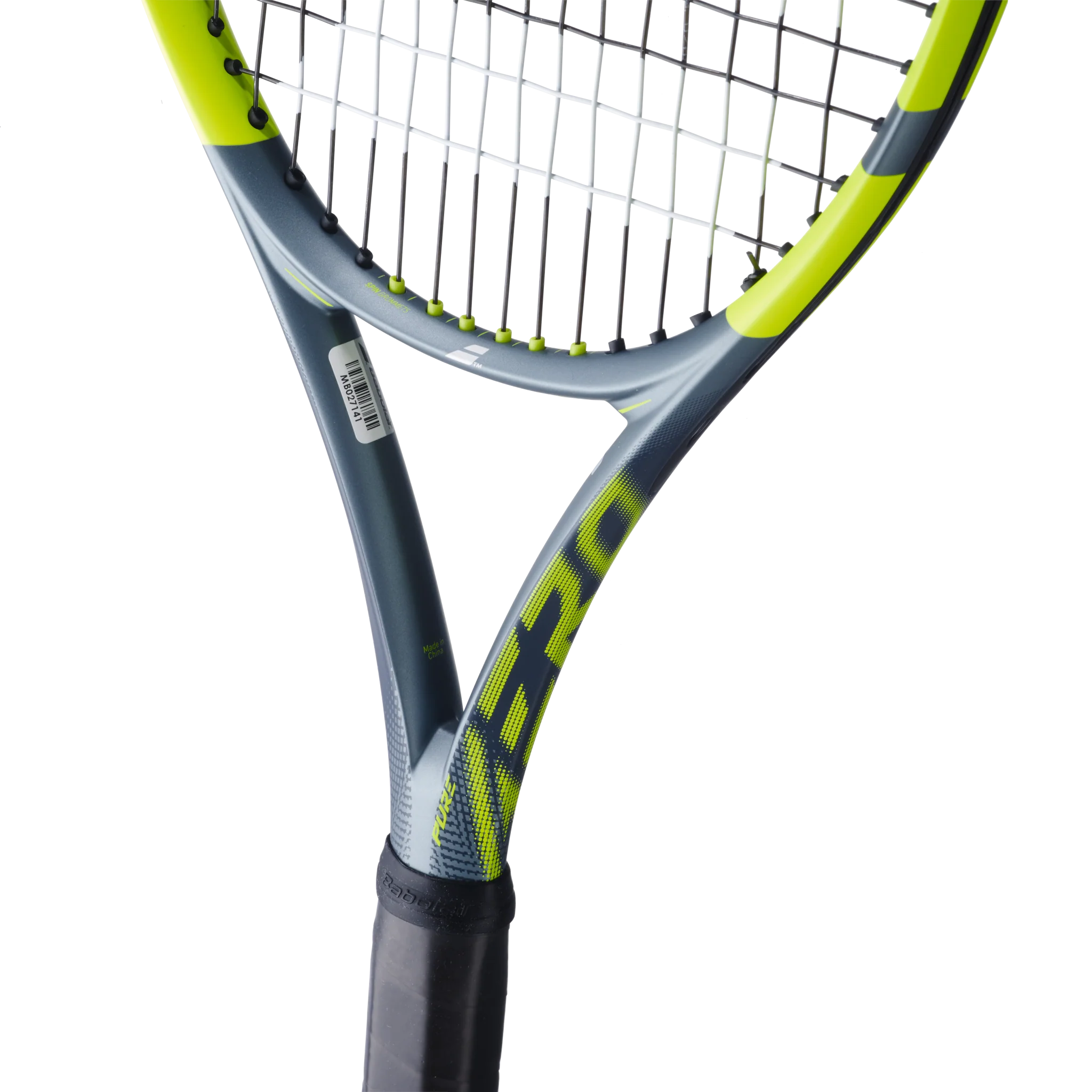Babolat Pure Aero Gen 9 100 in Grey/Aero