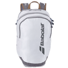 Babolat Wimbledon Backpack featuring official Wimbledon-inspired styling, racquet storage, multiple compartments, and padded shoulder straps.