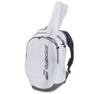 Babolat Wimbledon Backpack featuring official Wimbledon-inspired styling, racquet storage, multiple compartments, and padded shoulder straps.