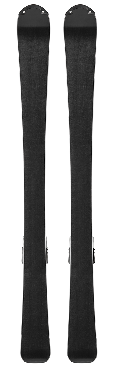 Blizzard Anomaly JR Skis with FDT 4.5 bindings, featuring a lightweight, forgiving design for easy turns, confidence, and junior ski progression.