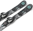 Blizzard Canvas JR Skis with FDT 7 bindings, designed for progressing junior skiers with versatile, responsive all-mountain performance.