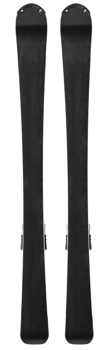 Blizzard Pearl JR Skis with FDT 4.5 junior bindings, featuring a lightweight, forgiving design for easy turns and skill progression.