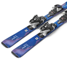 Blizzard Pearl JR Skis with FDT 4.5 junior bindings, featuring a lightweight, forgiving design for easy turns and skill progression.