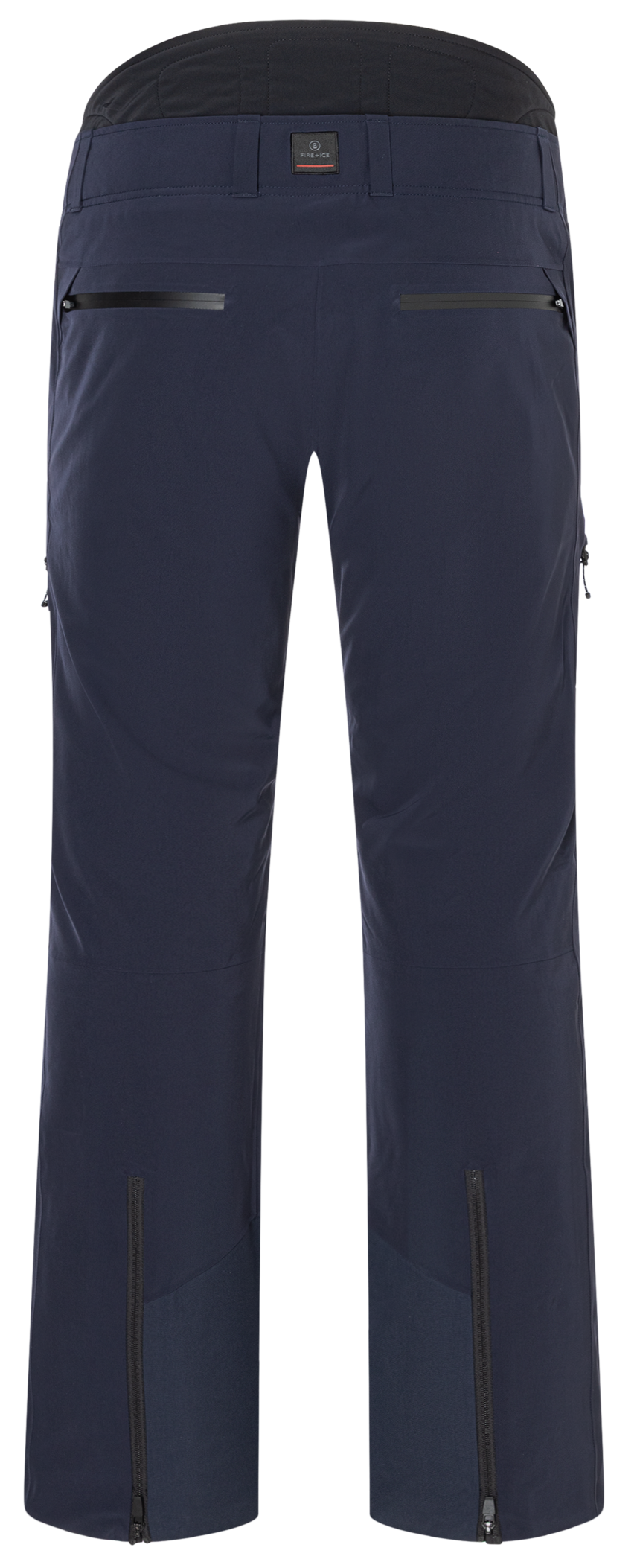Bogner FIRE + ICE Men's Nic-T ski pants with 4-way stretch fabric, 20K waterproofing, insulation and reinforced boot guards.