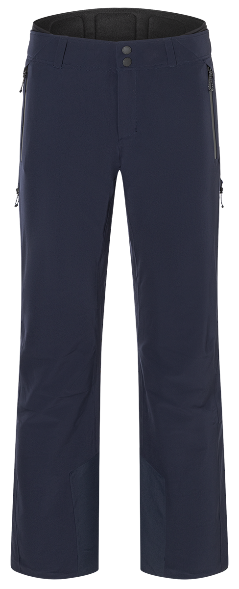 Bogner FIRE + ICE Men's Nic-T ski pants with 4-way stretch fabric, 20K waterproofing, insulation and reinforced boot guards.