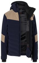 Bogner FIRE + ICE Men's Radek ski jacket with 20K waterproof 4-way stretch, Thermore Ecodown insulation and detachable hood.