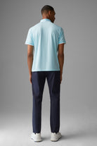 Bogner Men's Cody golf polo with breathable stretch performance fabric and athletic fit for golf and resort wear