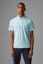 Bogner Men's Cody golf polo with breathable stretch performance fabric and athletic fit for golf and resort wear