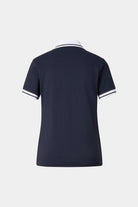 Bogner Women's Jula functional short-sleeved golf polo with breathable stretch performance fabric and tailored fit