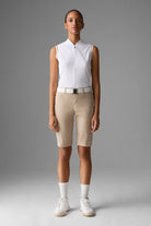Bogner Women's Zita golf shorts with lightweight stretch fabric and tailored performance fit