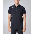 Descente Golf Xander Tour men's Flex Smooth golf polo with breathable stretch performance