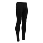 A pair of black Devold Expedition Merino 235 Men’s Long Johns that are made from moisture-wicking, lightweight, and warm merino wool.