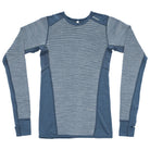 Devold Women's Reverso Merino Shirt in Dawn, reversible merino baselayer with breathable flat-knit and insulating 3D-knit sides.